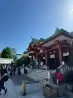 日枝神社の{uncategorized: "未分類", other: "その他", undefined: "問題あり", building: "その他建物", grave: "お墓", sacred_gate: "鳥居", guardian: "狛犬", statue: "像", buddha: "仏像", history: "歴史", nature: "自然", garden: "庭園", animal: "動物", pagoda: "塔", temizu: "手水舎", mountain_gate: "山門・神門", sanctuary: "本殿・本堂", subordinate: "末社・摂社", art: "芸術", scenery: "景色", jizo: "地蔵", ema: "絵馬", goshuin: "御朱印", omikuji: "おみくじ", items: "授与品その他", amulet: "お守り", goshuincho: "御朱印帳", eats: "食事", festival: "お祭り", votive_dance: "神楽", shichigosan: "七五三参", wedding: "結婚式", experience: "体験その他", initially: "初詣", around: "周辺", anti_infection: "感染症対策"}