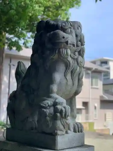 土橋神社の狛犬