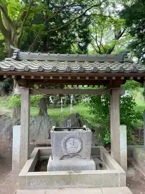 上下諏訪神社の手水舎