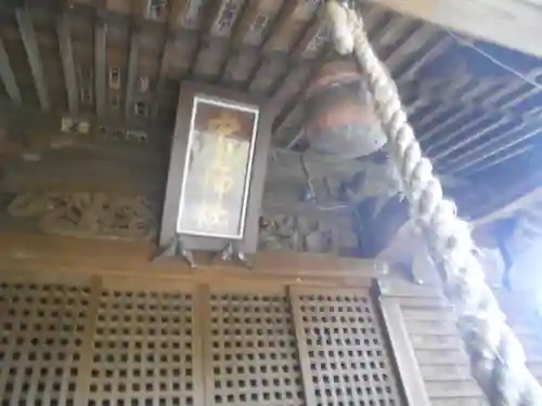 中里神社の本殿・本堂