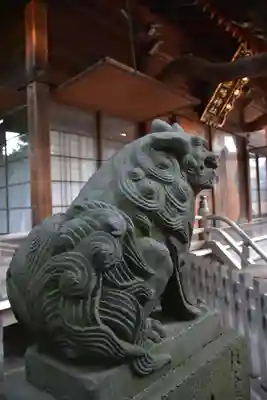 小野照崎神社の狛犬