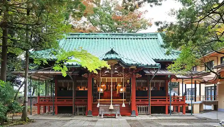 赤坂氷川神社の本殿・本堂