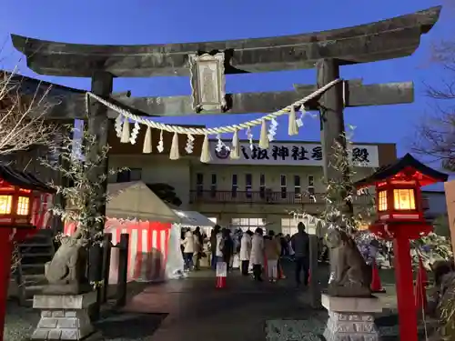 仙台八坂神社の鳥居