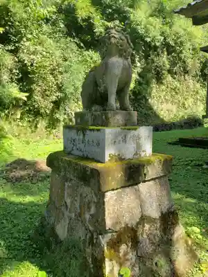 垂姫神社の狛犬