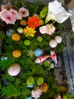 滑川神社 - 仕事と子どもの守り神の手水舎