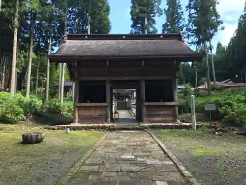 天台寺の山門