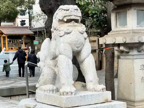 天祖神社の狛犬