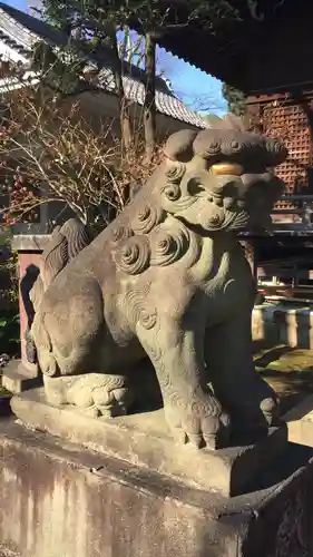 白山神社の狛犬