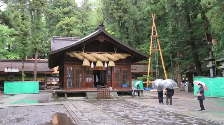 諏訪大社下社春宮のその他建物