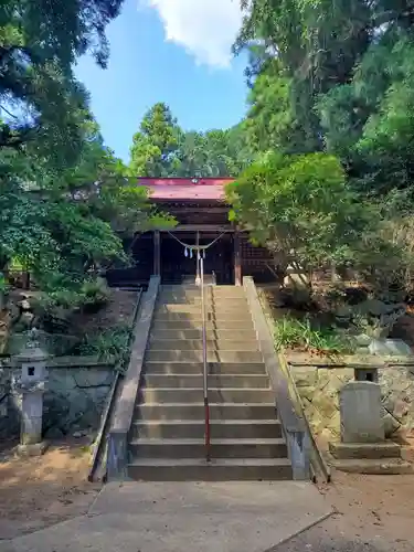 川辺八幡神社の本殿・本堂