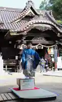 三津厳島神社の七五三参