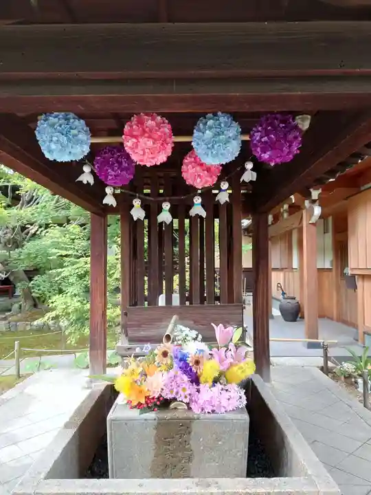 勝林寺の手水舎