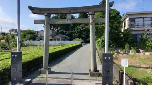 浅間神社の鳥居