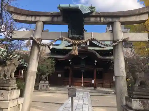 菅大臣神社の鳥居