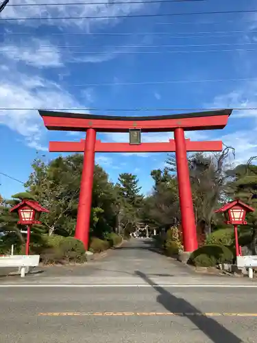 進雄神社の鳥居