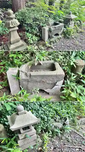 船魂神社の手水舎