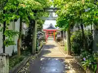 秋葉三尺坊大士 大士堂(秋葉教会)の鳥居