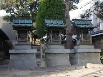 業葉神社の末社・摂社