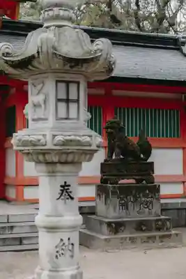 住吉神社の狛犬