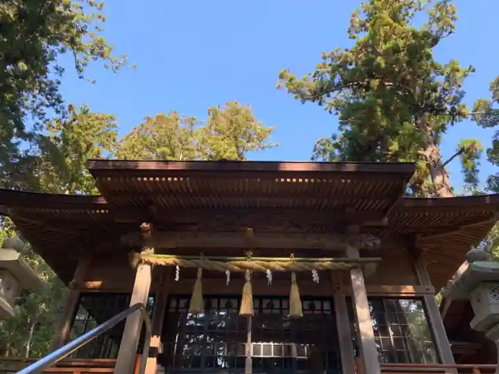 三島神社の本殿・本堂