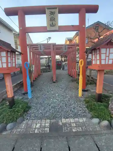 神元御嶽神社の鳥居