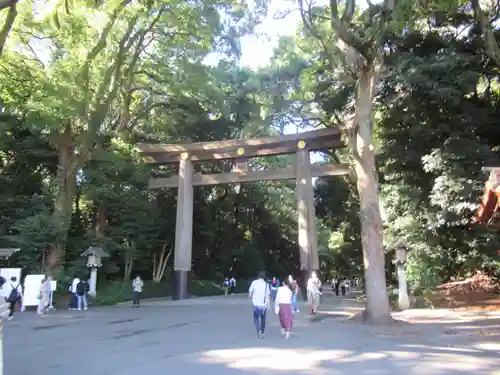 明治神宮の鳥居