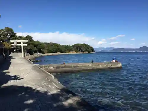 大瀬神社の景色