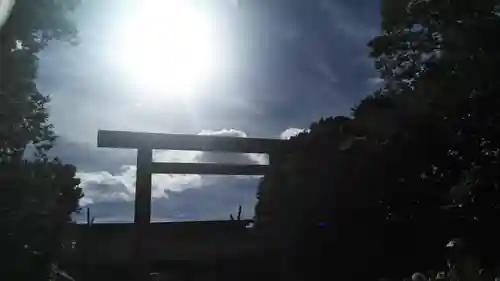 靖國神社の鳥居