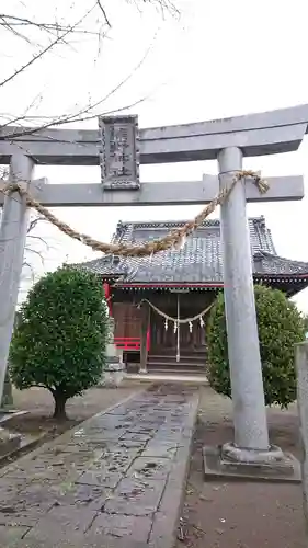 熊野神社の鳥居