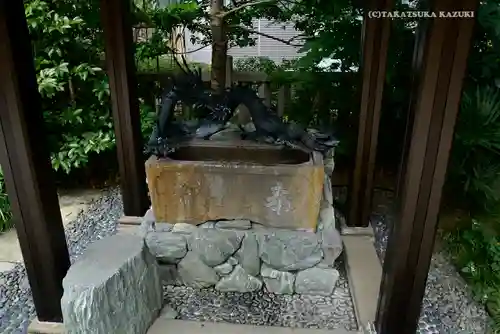  六本木天祖神社の手水舎