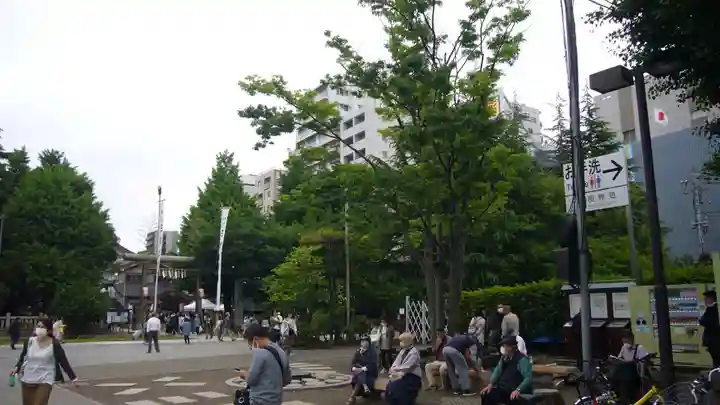 浅草神社の周辺