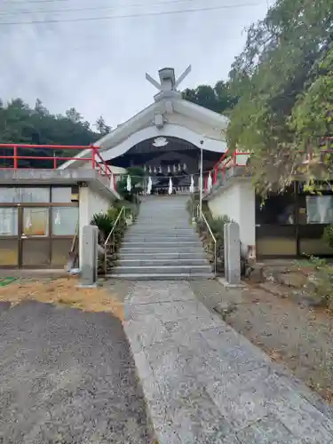 松尾宇蛇神社・白蛇神社の本殿・本堂