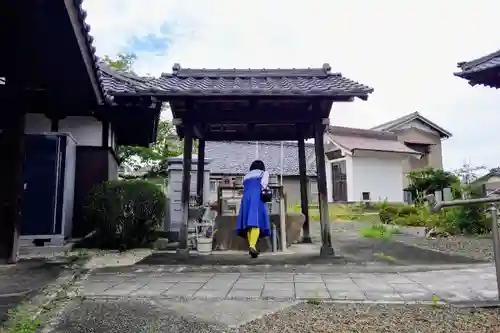 正法寺の手水舎