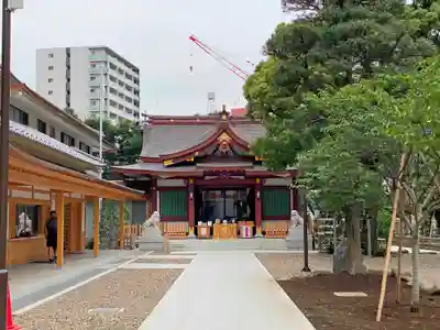 蒲田八幡神社の本殿・本堂