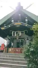 築土神社の本殿