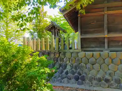 神明社（萩原町河田方）の本殿・本堂