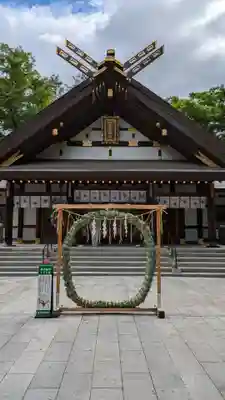 新琴似神社の本殿・本堂