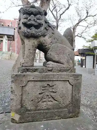 手稲神社の狛犬