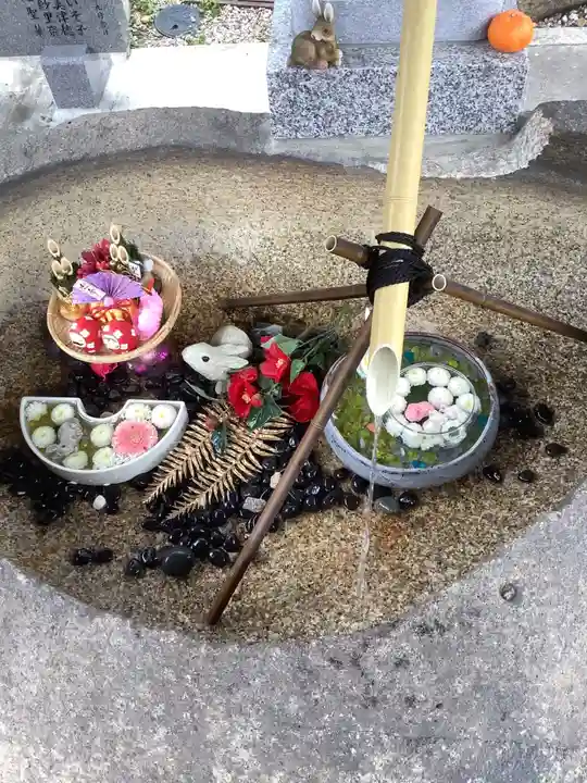 三輪神社の手水舎