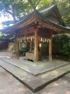 津八幡宮の手水舎