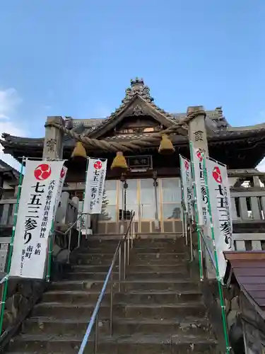 村國真墨田神社の本殿・本堂