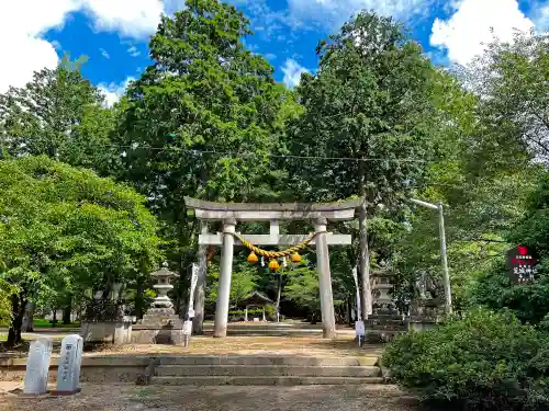 荒城神社の鳥居