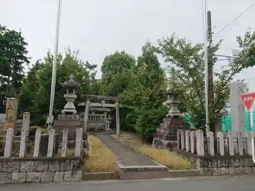 八幡社の鳥居