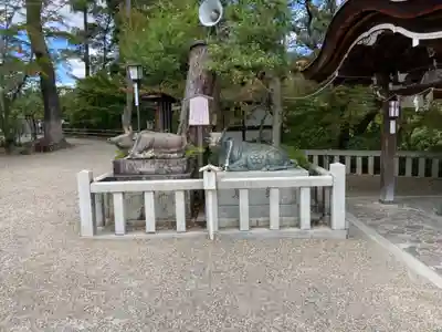 長岡天満宮の狛犬