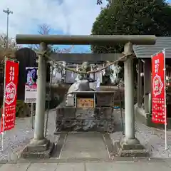 磐裂根裂神社の鳥居