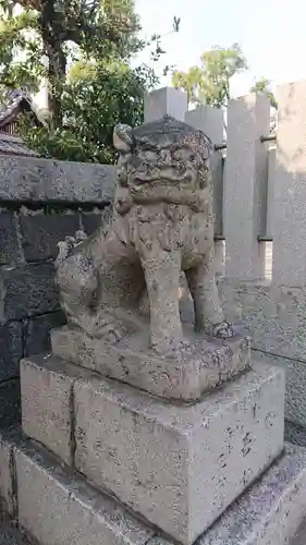 野田恵美須神社の狛犬