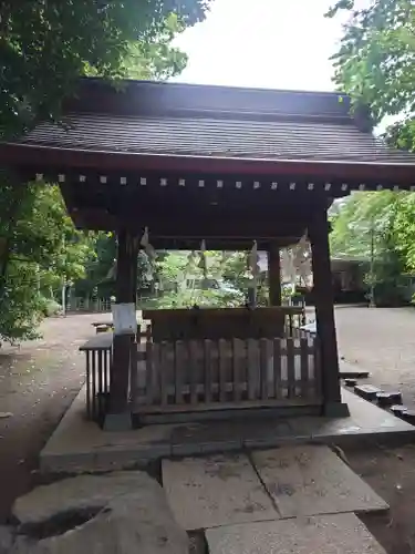 代々木八幡宮の手水舎