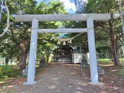 音江神社の鳥居