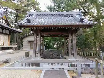 和泉八劔神社の手水舎