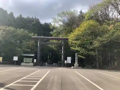 北海道神宮の鳥居